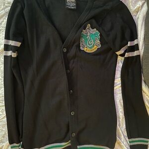 Warner Bros. Black Slytherin Cardigan